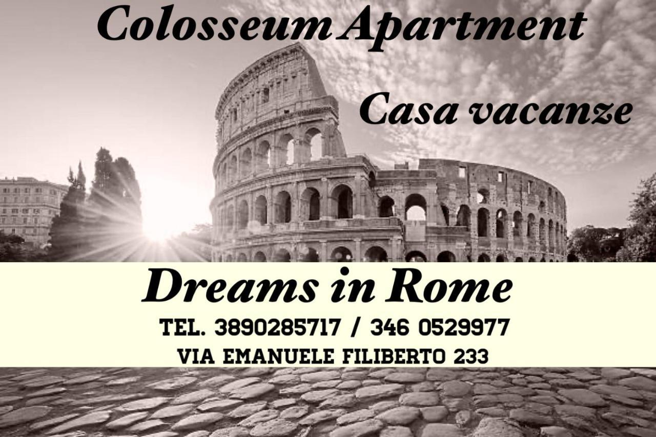 Dreams In Rome - Colosseum Apartment מראה חיצוני תמונה